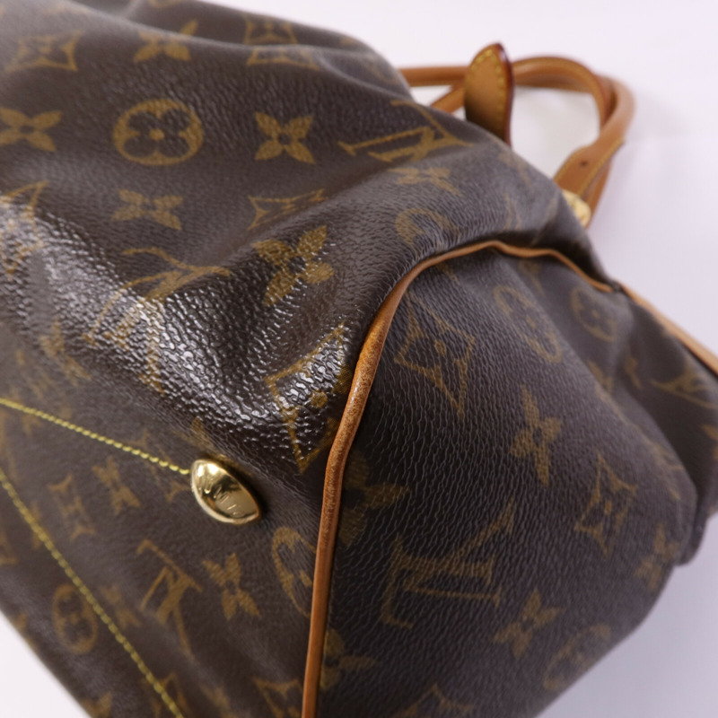 LOUIS VUITTON Monogram Tivoli GM金扣肩背袋-12