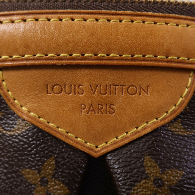 LOUIS VUITTON Monogram Tivoli GM金扣肩背袋-19