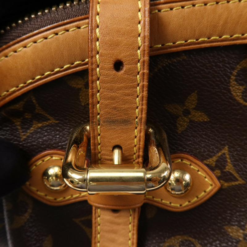 LOUIS VUITTON Monogram Tivoli GM金扣肩背袋-20