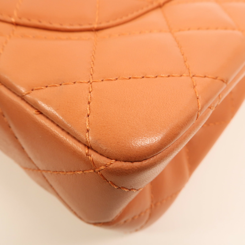 CHANEL 羊皮皮革2.55 Jumbo銀扣鏈帶肩背袋-14