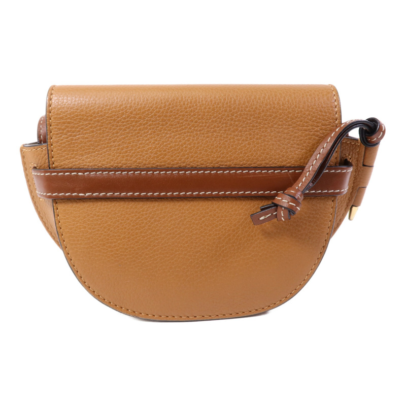 LOEWE 牛皮皮革Mini Gate金扣肩背袋-1