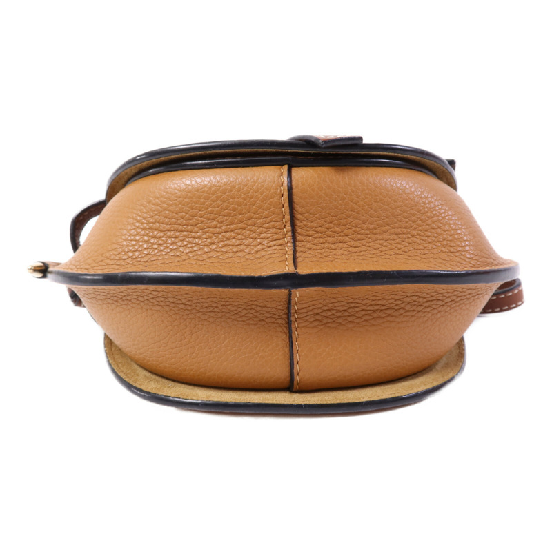 LOEWE 牛皮皮革Mini Gate金扣肩背袋-3