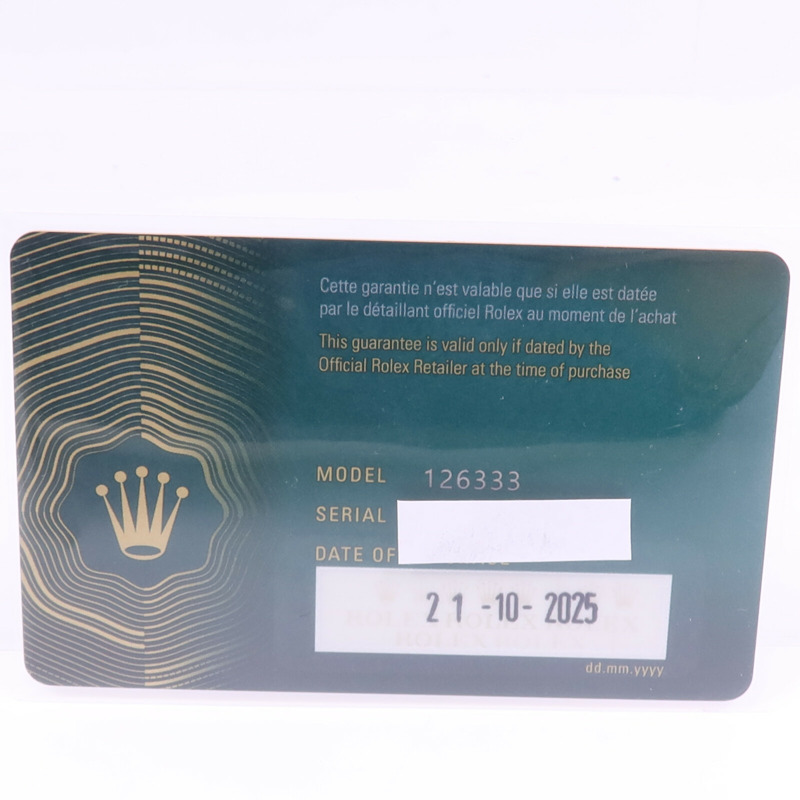 ROLEX Datejust 126333-14