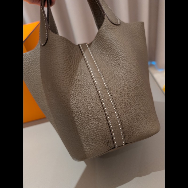 98新Hermès Picotin 18大象灰 Etoupe｜金扣｜U刻（2022）-1
