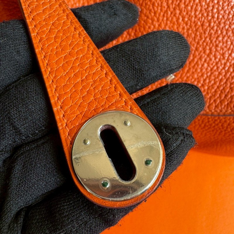 🩷超可愛顏色 Hermes 南瓜橘LINDY 30-13