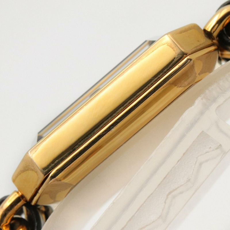 香奈兒 (Chanel) CHANEL Première S 女士腕錶，鍍金 (GP)，皮革錶帶，黑色，H0001-5