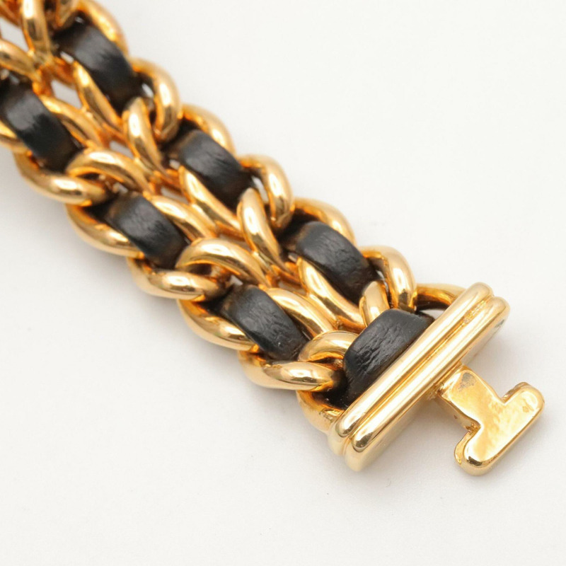 香奈兒 (Chanel) CHANEL Première S 女士腕錶，鍍金 (GP)，皮革錶帶，黑色，H0001-13
