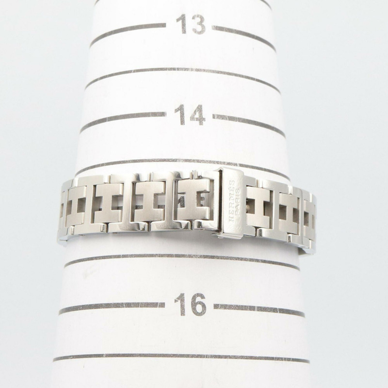 愛馬仕 Clipper 系列腕錶，不鏽鋼材質，女士款，黑色，CL4.210-6