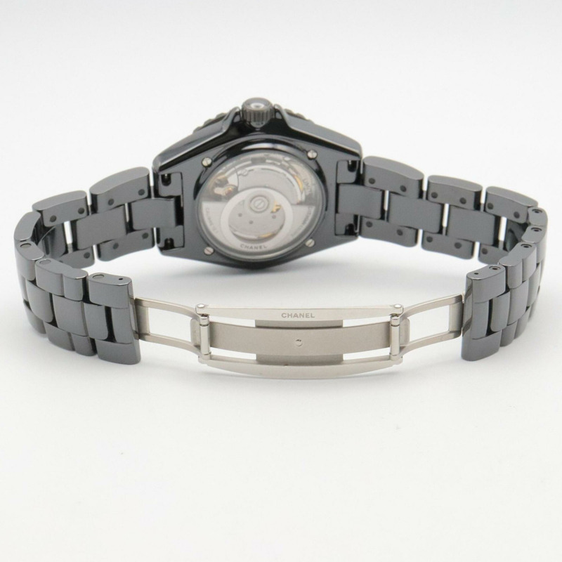 香奈兒 J12 Couture 男士陶瓷腕錶，黑色，H9762-3