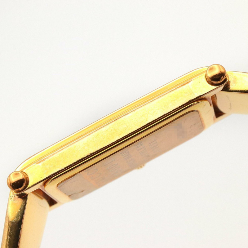 Gucci 手鐲腕錶，粉紅色貝殼，鍍金，女士，粉紅色，1500L-11