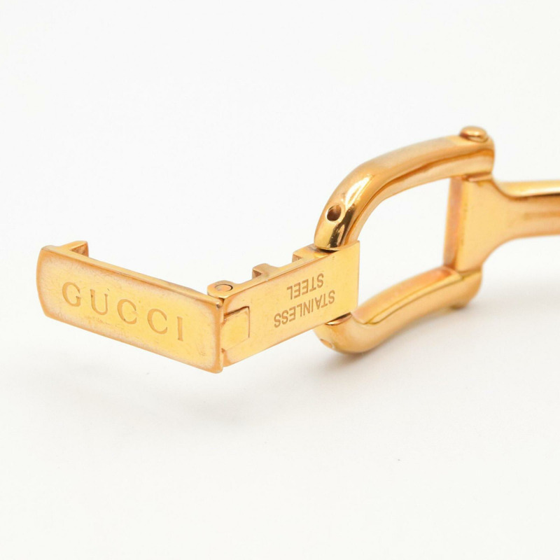 Gucci 手鐲腕錶，粉紅色貝殼，鍍金，女士，粉紅色，1500L-12