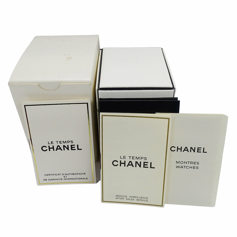 香奈兒 (Chanel) 女士腕錶，Premiere 系列，中號，石英機芯，不銹鋼 (SS)，H0452，銀色/黑色方形鏈，拋光。-6