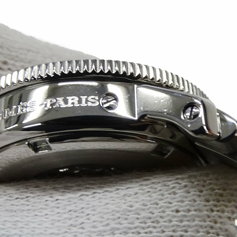 愛馬仕 (HERMES) 女士腕錶，品牌：Clipper Diver Date，石英，不鏽鋼 (SS)，CL5.210，銀色/藍色，拋光。-10