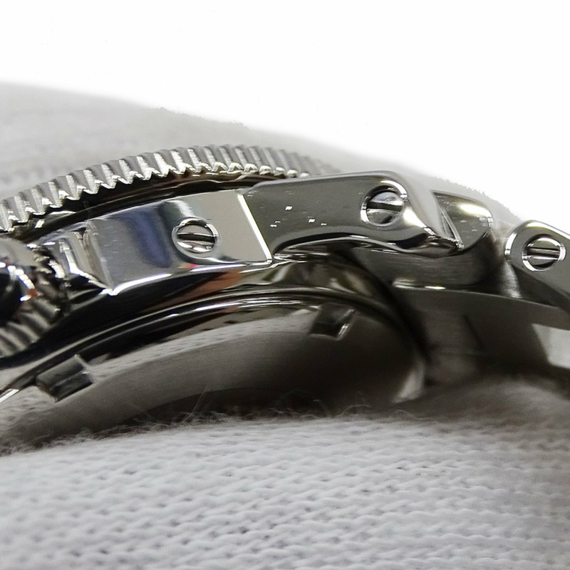 愛馬仕 (HERMES) 女士腕錶，品牌：Clipper Diver Date，石英，不鏽鋼 (SS)，CL5.210，銀色/藍色，拋光。-11