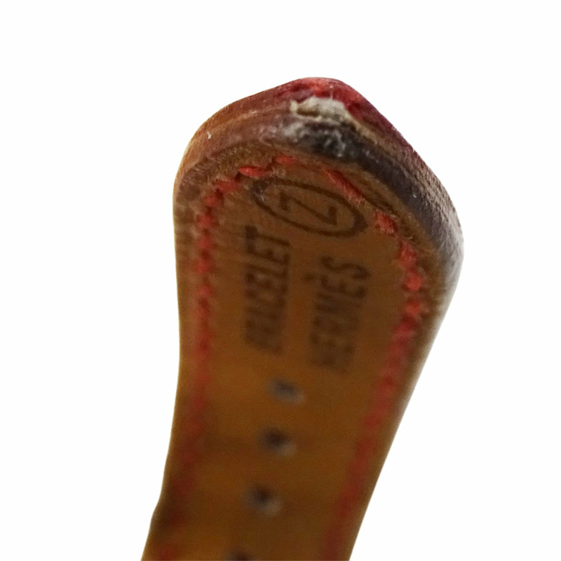 愛馬仕 (Hermes) 女士腕錶，凱莉石英錶款，GP 皮革錶帶，KE1.201，金色、藍色、紅色錶盤，○Y ○Z，附贈替換錶帶-14