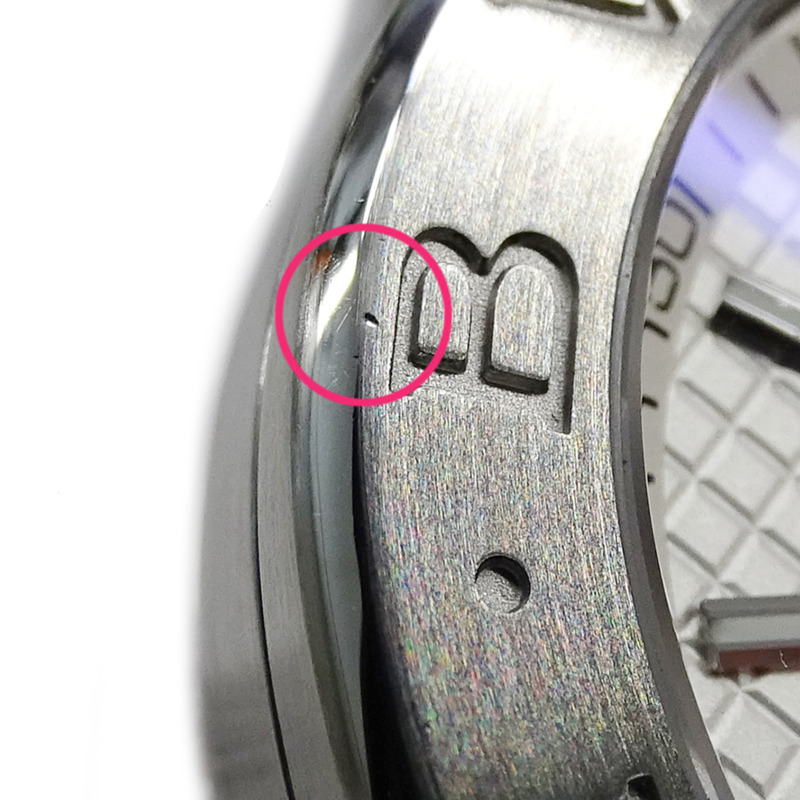 寶格麗 (Bulgari) BVLGARI 男士腕錶，Diagono Date，自動上鍊，不鏽鋼 (SS)，DG40S，銀色，拋光-11