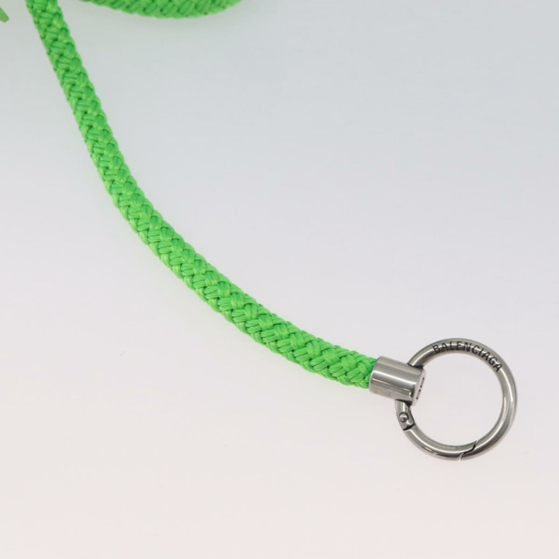 【日本直送】BALENCIAGA ibiza 小號尼龍手提包 2way 綠色銀色 695612 正品 YKZ737A-19