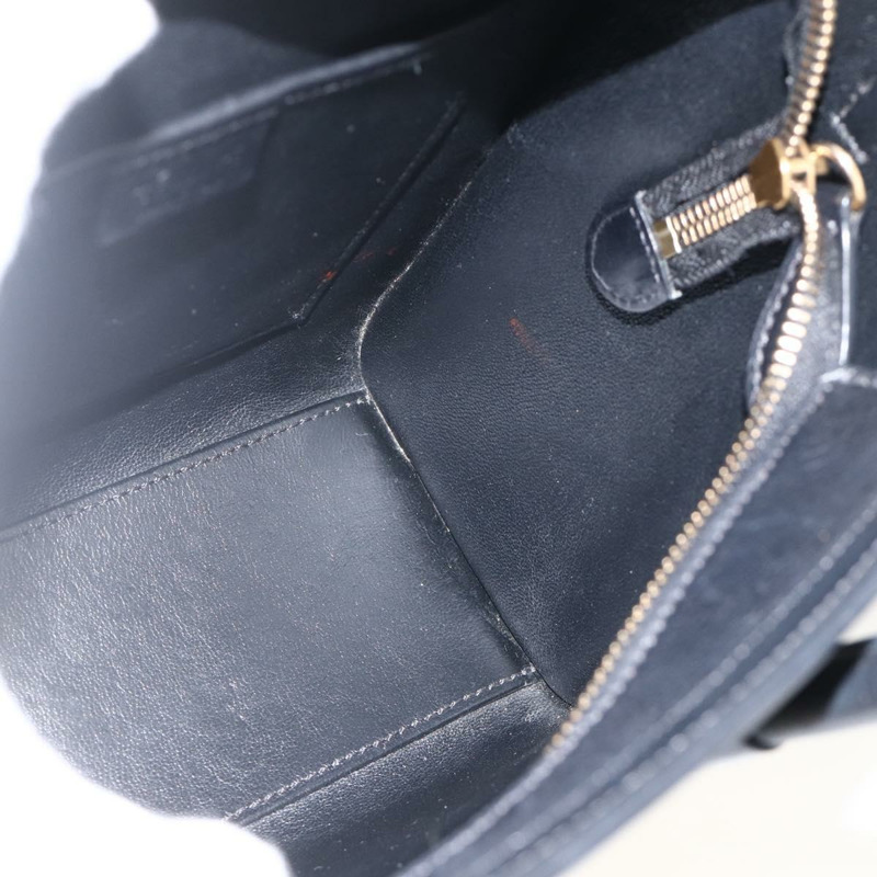 【日本直送】CELINE Luggage 手提包 皮革 2way 米色 金色 Auth ka3337SAM-23
