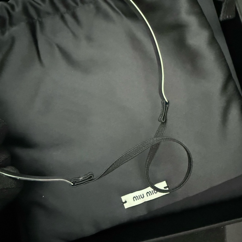 Miu Miu 珍珠水鑽髮圈 頭飾-5