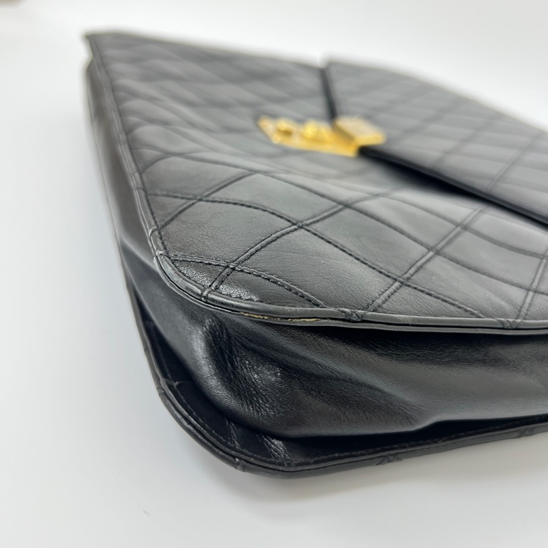 Chanel 菱格紋公事包-16