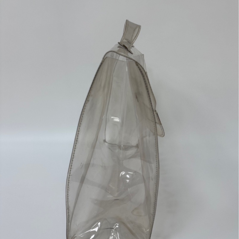 Hermès「Vinyl Kelly」透明限量包-7