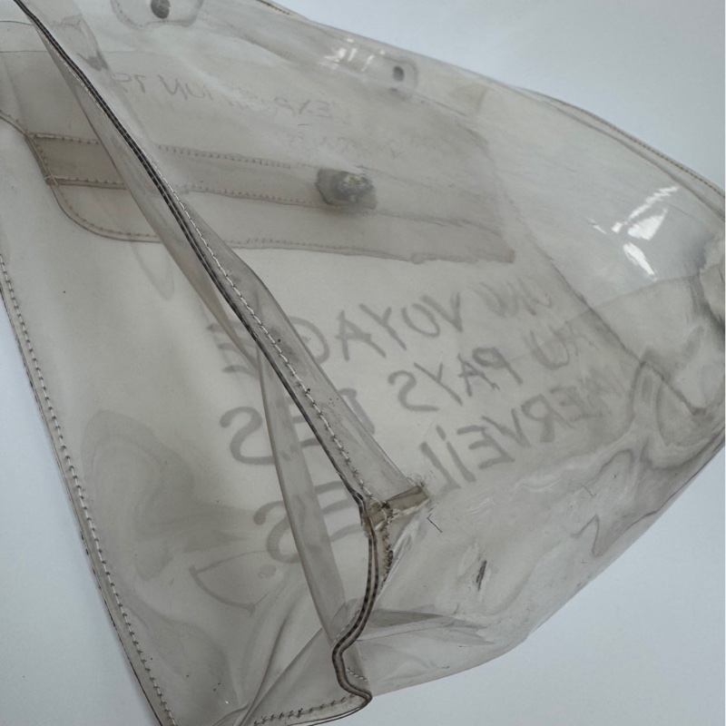 Hermès「Vinyl Kelly」透明限量包-15