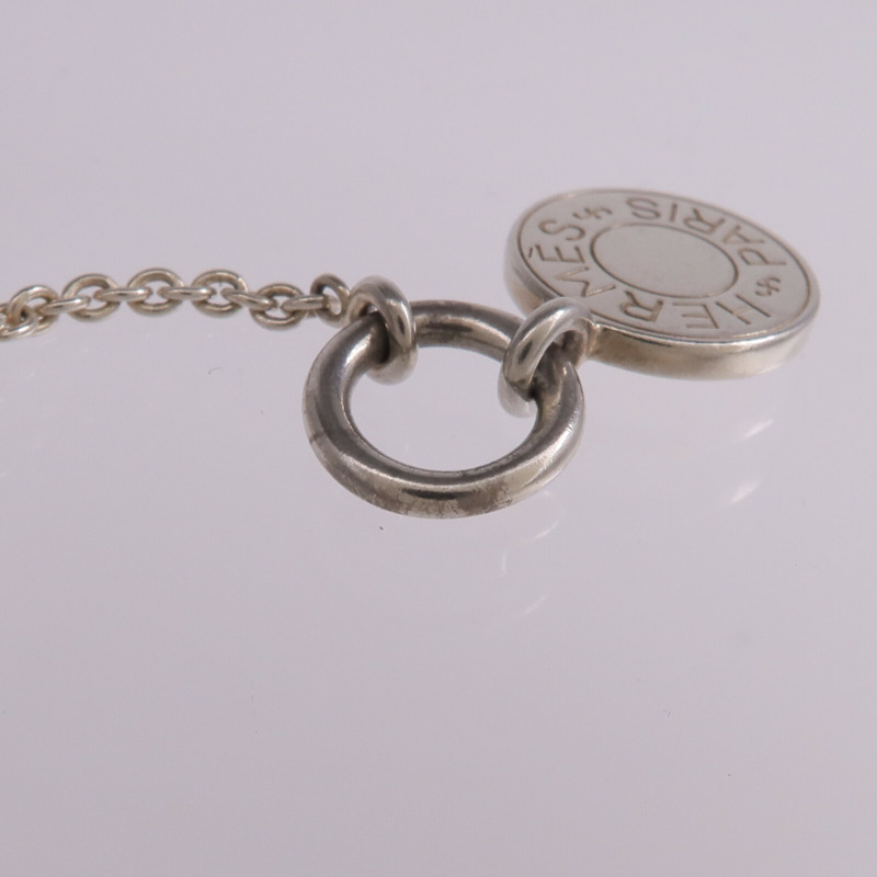 HERMES 925純銀Amulettes Ex-Libris Pendant項鍊-7