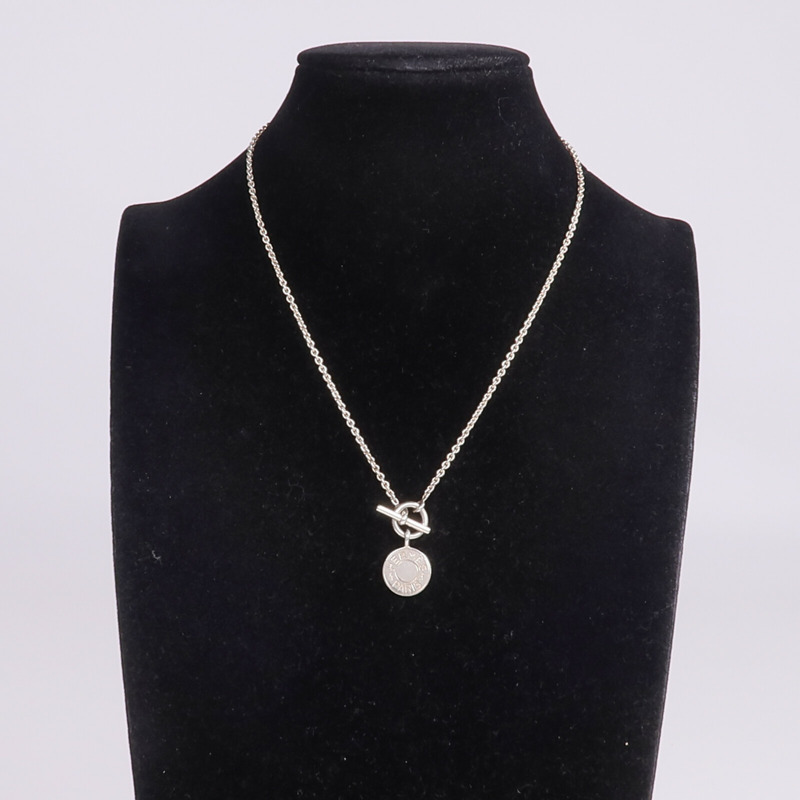 HERMES 925純銀Amulettes Ex-Libris Pendant項鍊-9