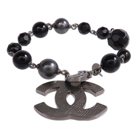 CHANEL PVC/金屬Bracelet手鏈