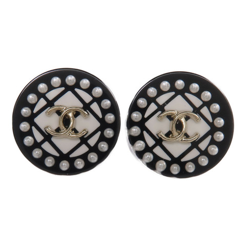 CHANEL PVC/金屬Earrings耳環