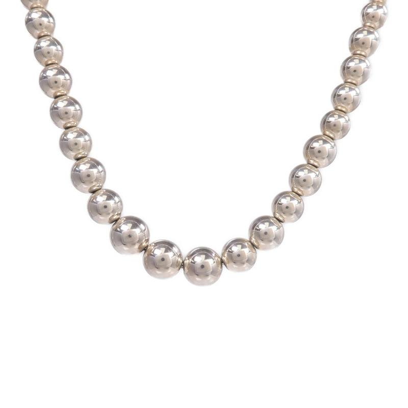 TIFFANY＆CO 925純銀Ball Necklace項鍊-2