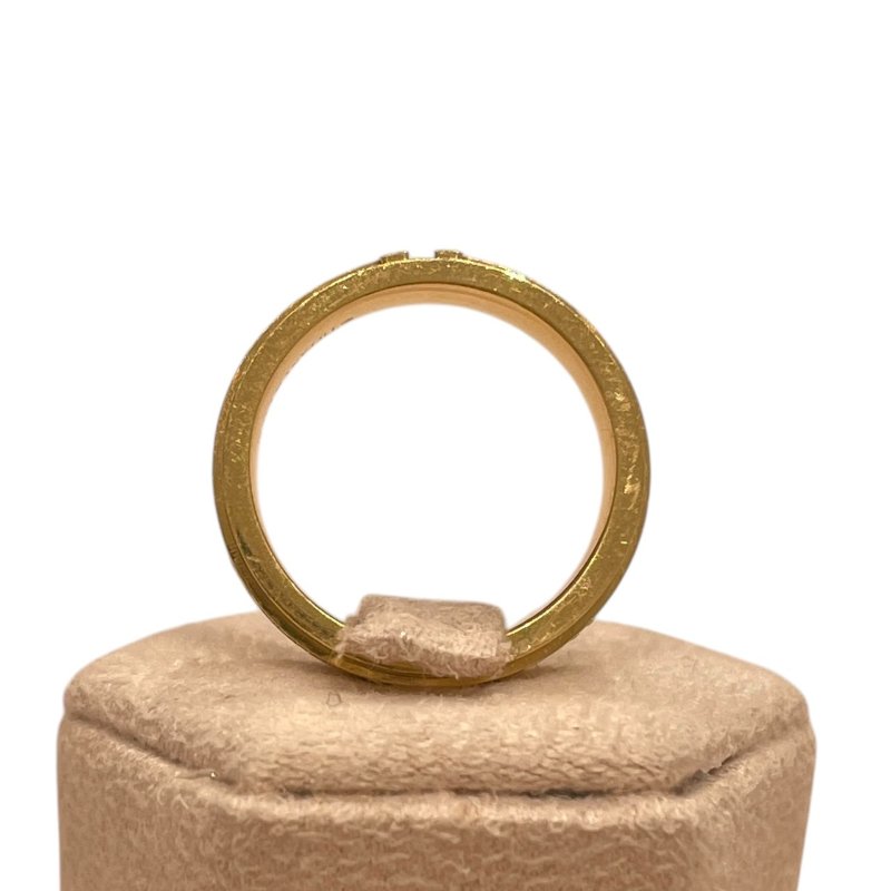 TIFFANY&CO. 蒂芙尼 T系列 鑽石戒指 K18YG #50-5