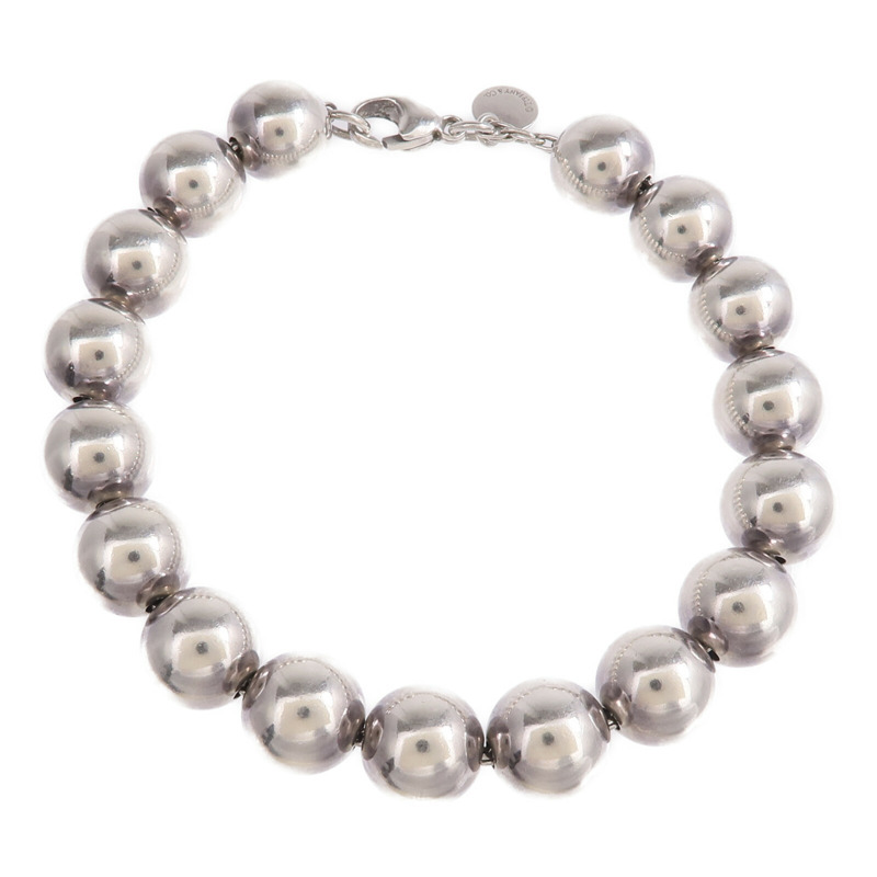 TIFFANY＆CO 925純銀Ball Bracelet手鏈-3
