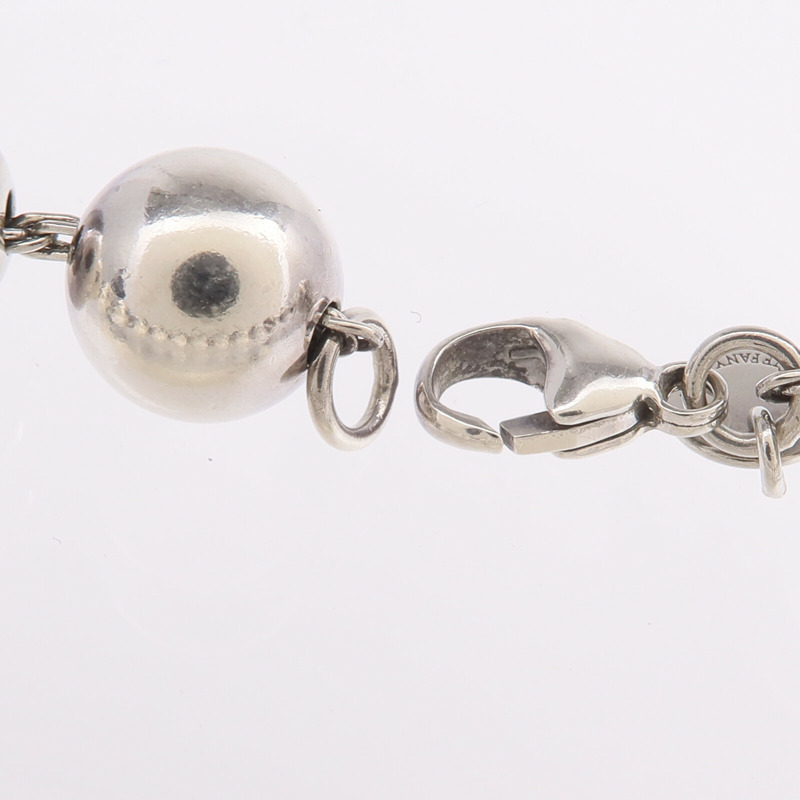 TIFFANY＆CO 925純銀Ball Bracelet手鏈-5