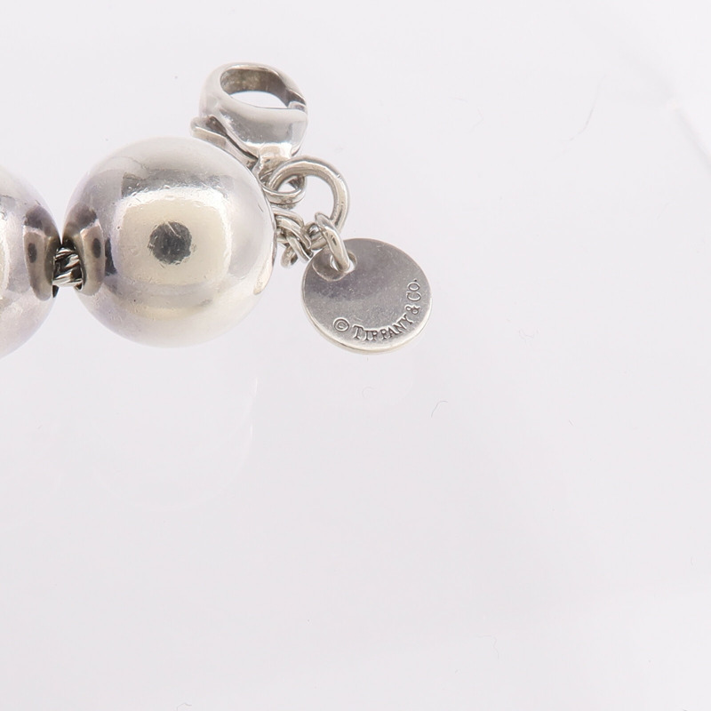 TIFFANY＆CO 925純銀Ball Bracelet手鏈-7