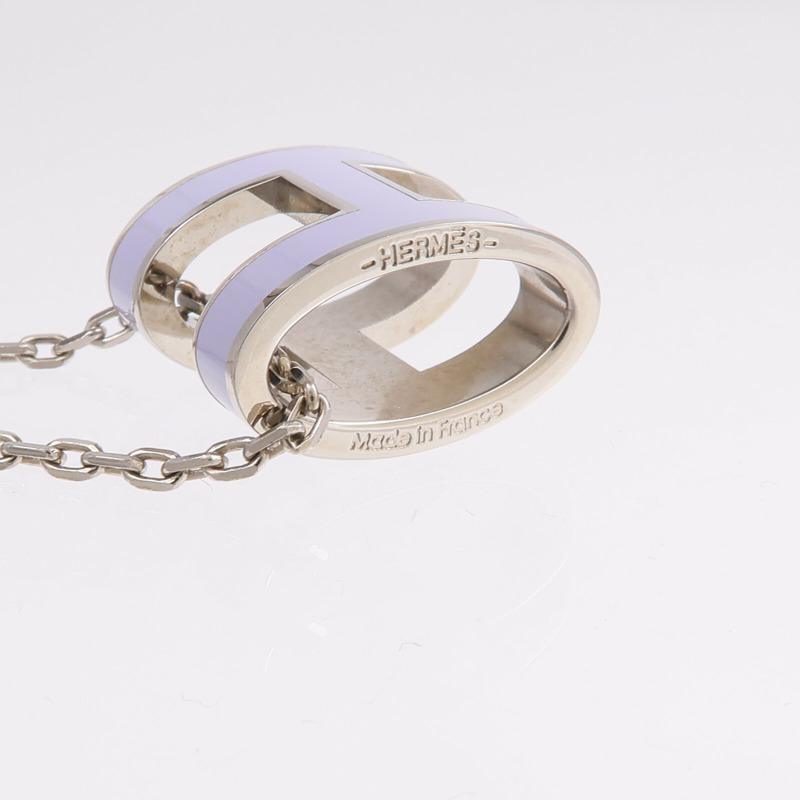 HERMES 金屬/琺瑯Pop H Necklace項鍊-6
