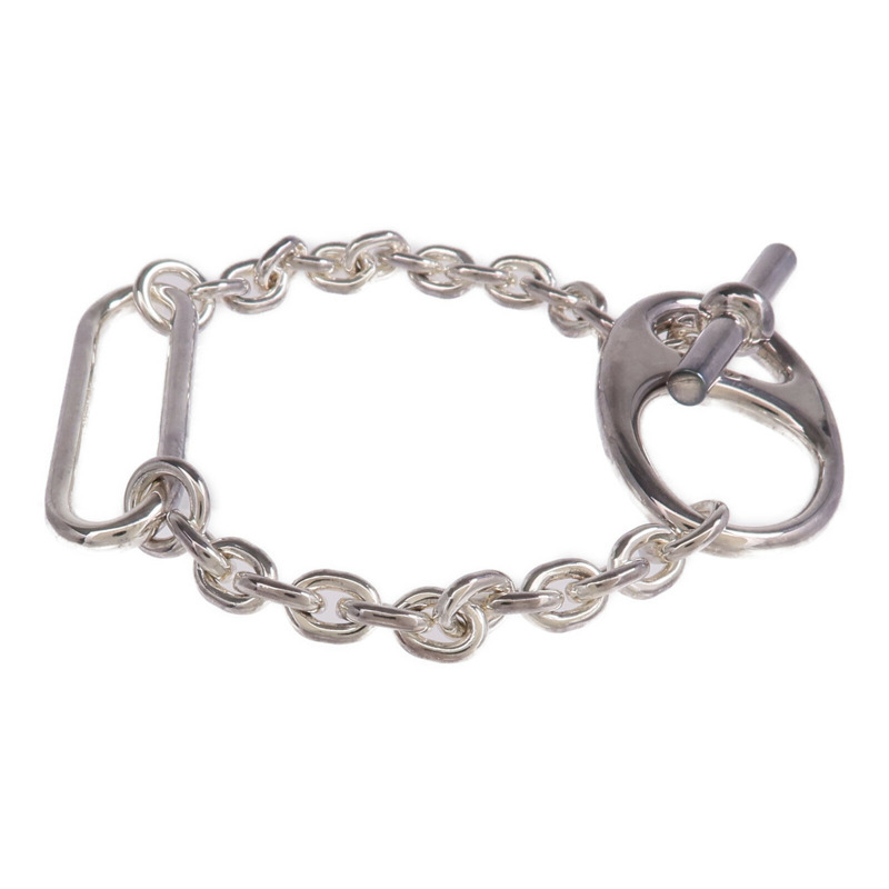 HERMES 925純銀Chaine d'Ancre Twist手鏈-1