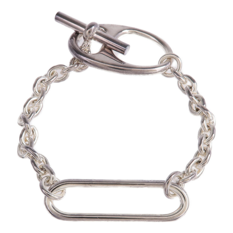 HERMES 925純銀Chaine d'Ancre Twist手鏈-3