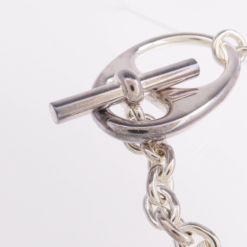 HERMES 925純銀Chaine d'Ancre Twist手鏈-4
