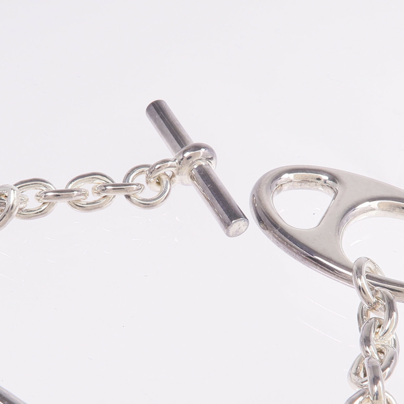 HERMES 925純銀Chaine d'Ancre Twist手鏈-5