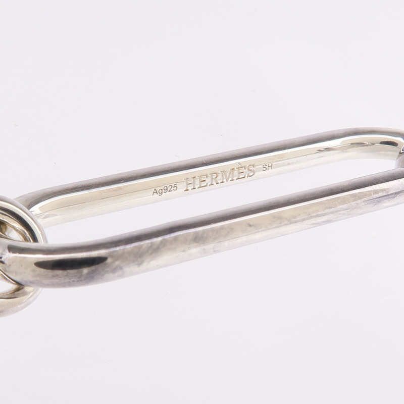 HERMES 925純銀Chaine d'Ancre Twist手鏈-6