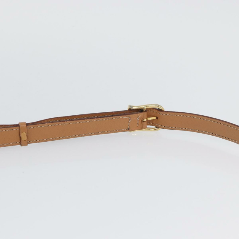 【日本直送】CELINE Macadam帆布肩背包 PVC皮革 棕色 金色 正品 am11126A-13