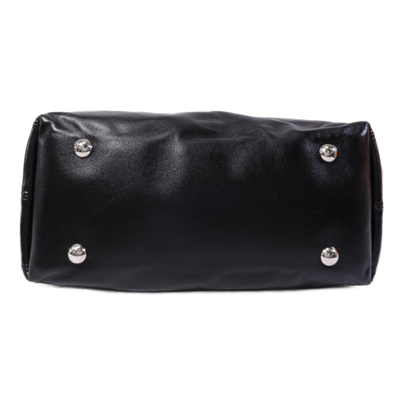 LOUIS VUITTON 羊皮皮革Carry All Vibe PM銀扣手挽肩背兩用袋-3