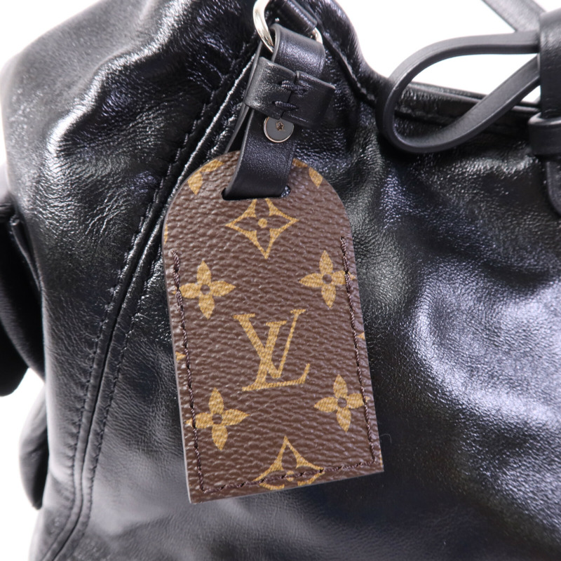 LOUIS VUITTON 羊皮皮革Carry All Vibe PM銀扣手挽肩背兩用袋-14