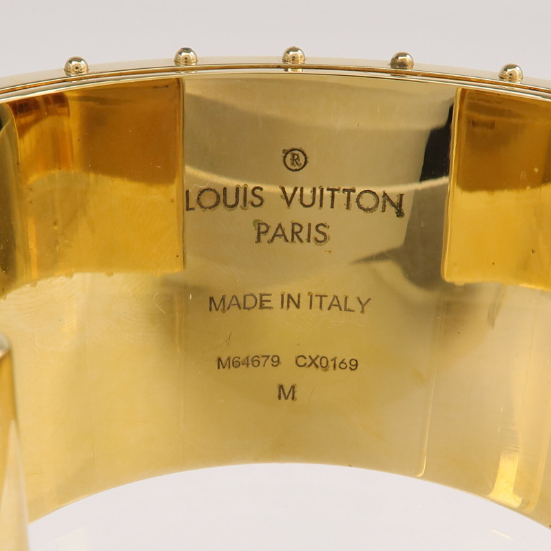 LOUIS VUITTON Monogram/金屬Bracelet/Bangle手鐲-4
