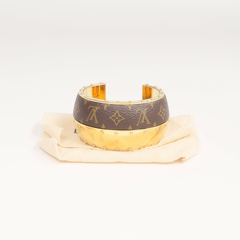 LOUIS VUITTON Monogram/金屬Bracelet/Bangle手鐲-7