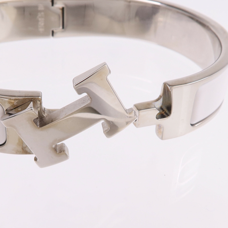 HERMES 金屬/琺瑯Clic H手鐲-6