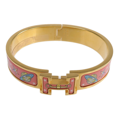 HERMES 金屬/琺瑯Clic H手鐲