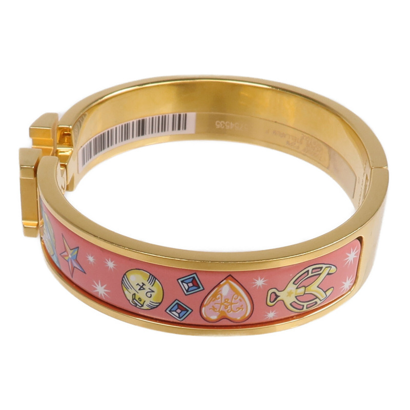 HERMES 金屬/琺瑯Clic H手鐲-1