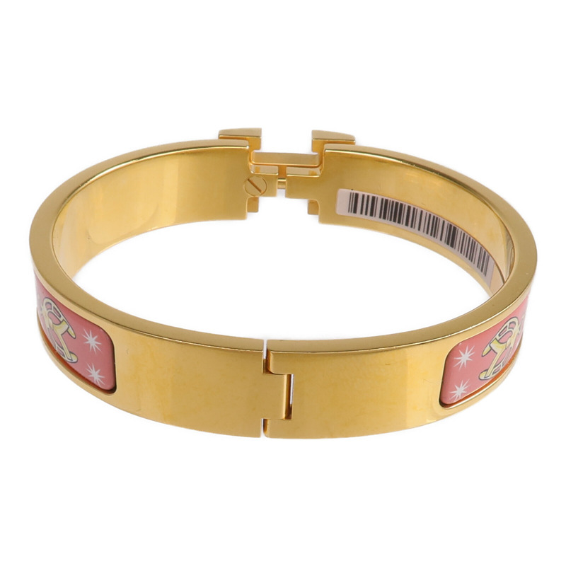 HERMES 金屬/琺瑯Clic H手鐲-2